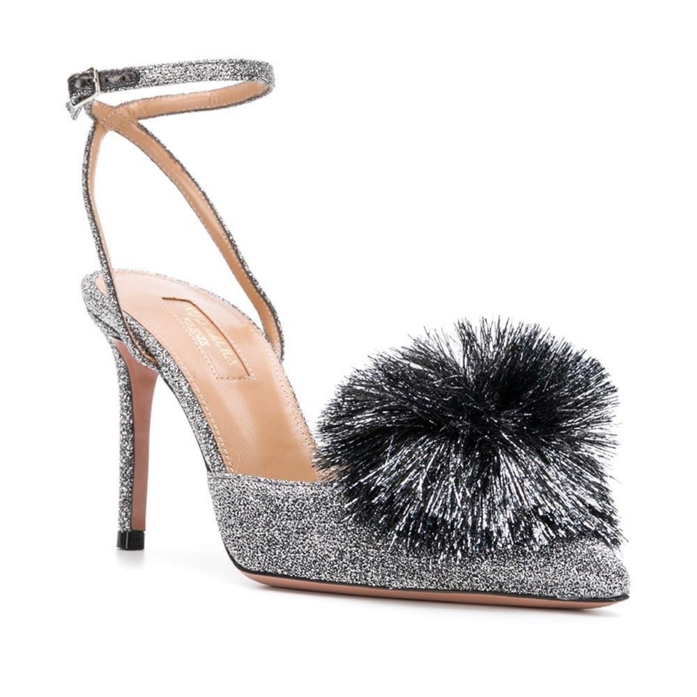 Aquazzura Powder puff heels